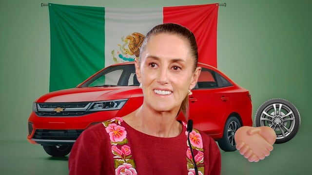Claudia Sheinbaum revela que sigue conduciendo un Aveo durante evento de General Motors