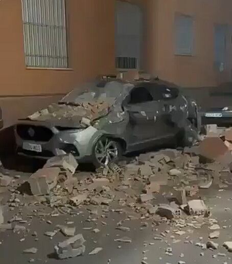 Las primeras imágenes tras el sismo de 5.2 que sacudió Granada, España