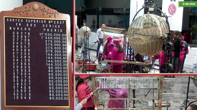 Resultados Sorteo Superior 2837 de Lotería Nacional: Ganadores de hoy 7 de marzo