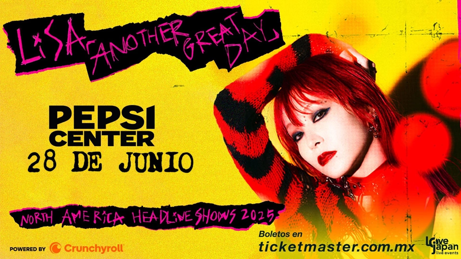 Concierto de LiSA en el Pepsi Center WTC