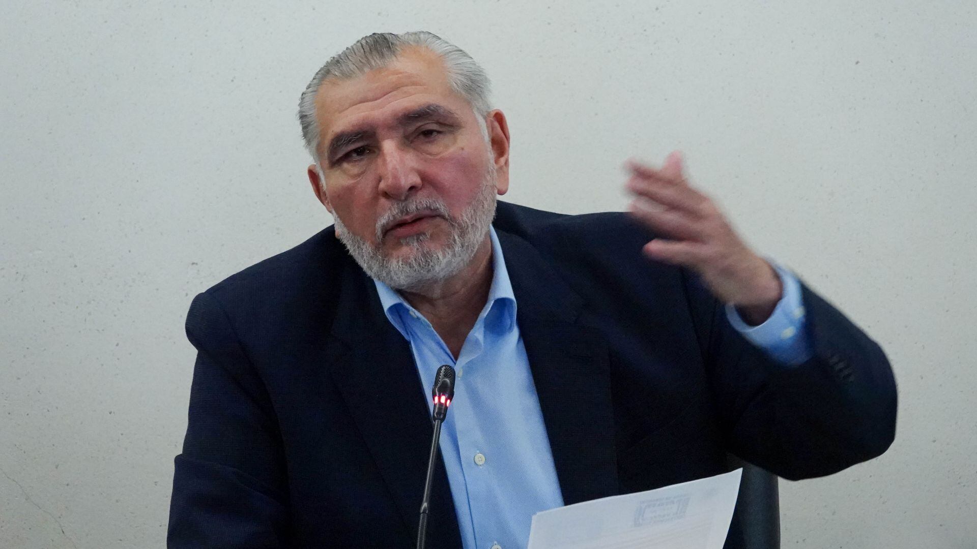 Adán Augusto López negó en 2017 tener propiedades en Estados Unidos
