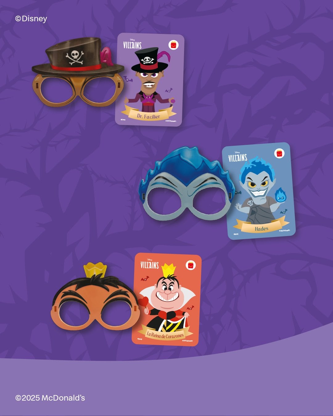 Cajita Feliz de McDonald’s con la colección Villians de Disney