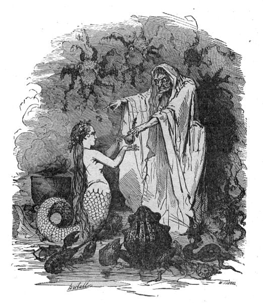 Ilustración de La Sirenita