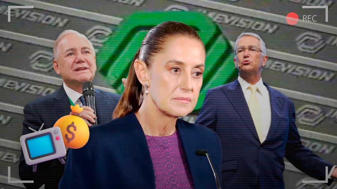 Sheinbaum recuerda que Salinas Pliego compró Imevisión con préstamo de Raúl Salinas