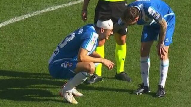 César Montes sale lesionado