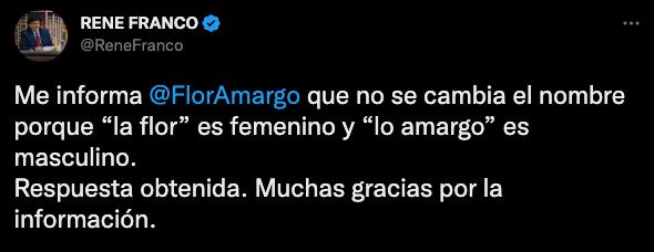 A René Franco ya le quedó claro el significado del hombre de Flor Amargo