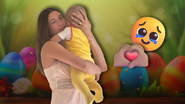 Hailey Bieber publica foto de su bebé para celebrar la Pascua 2025