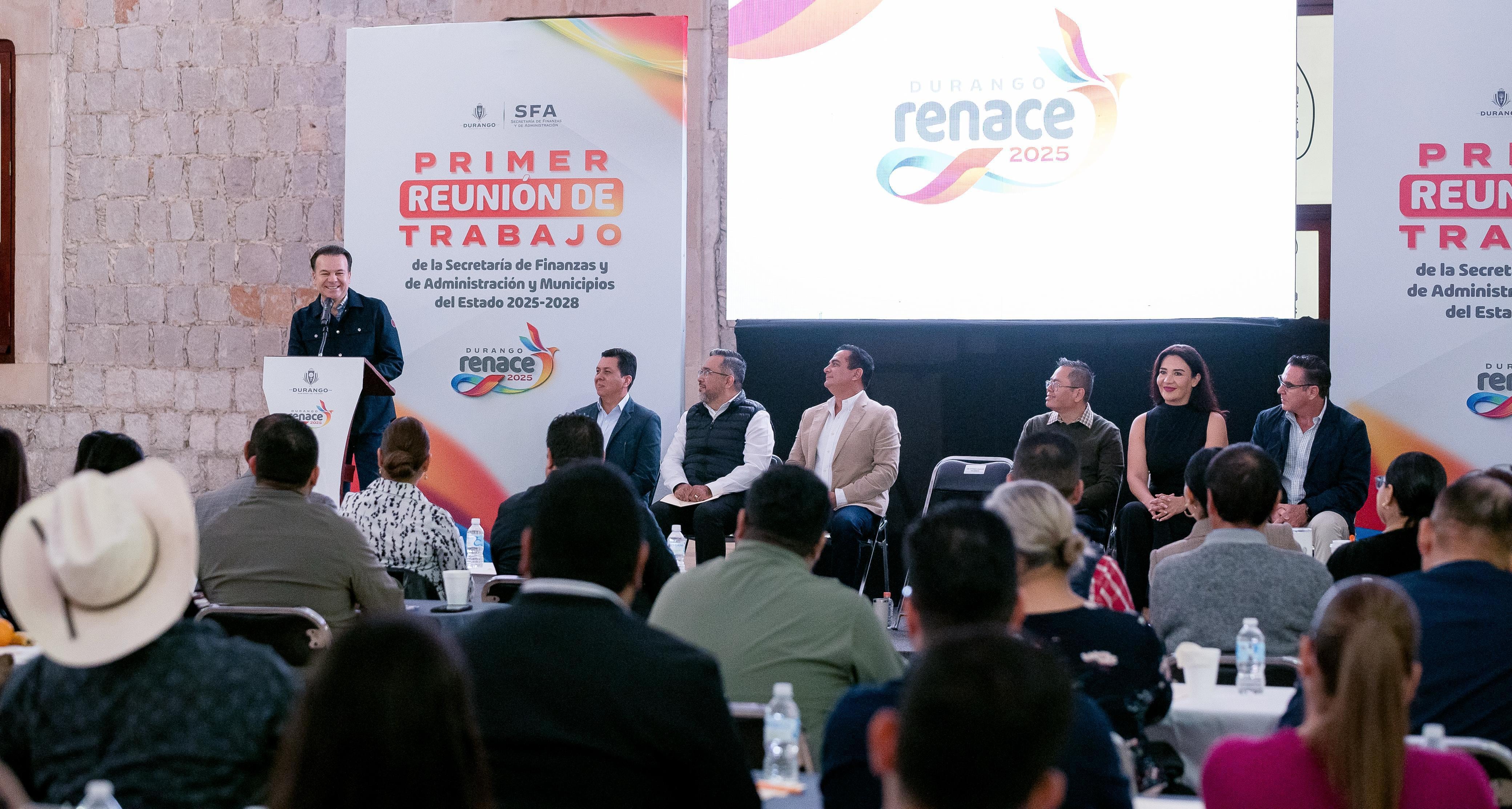 El gobernador de Durango hizo un llamado para tener finanzas saludables en la entidad