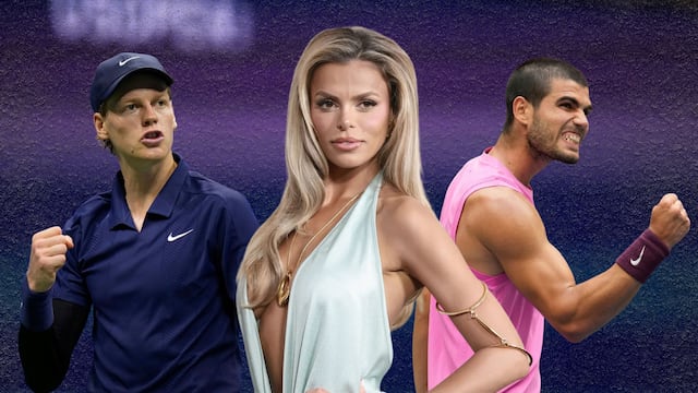 ¡Estaba jugando dobles! Revelan que modelo salió con Carlos Alcaraz y Jannik Sinner al mismo tiempo durante el US Open 2025