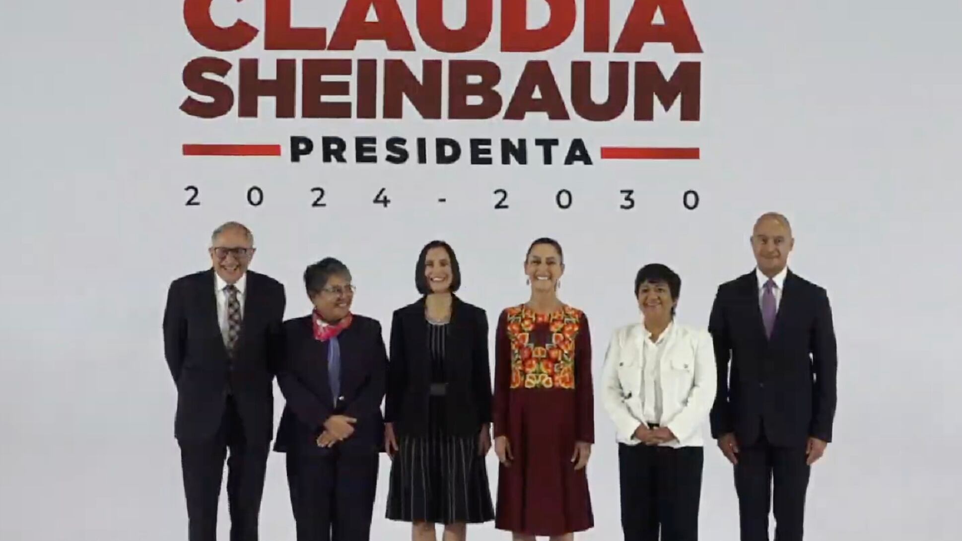 Claudia Sheinbaum presentó la segunda parte de su gabinete hoy 27 de junio: Luz Elena González Escobar, David Kershenobich, Raquel Buenrostro, Jesús Antonio Esteva Medina y Edna Elena Vega Rangel