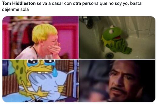 Memes sobre el compromiso de Tom Hiddleston