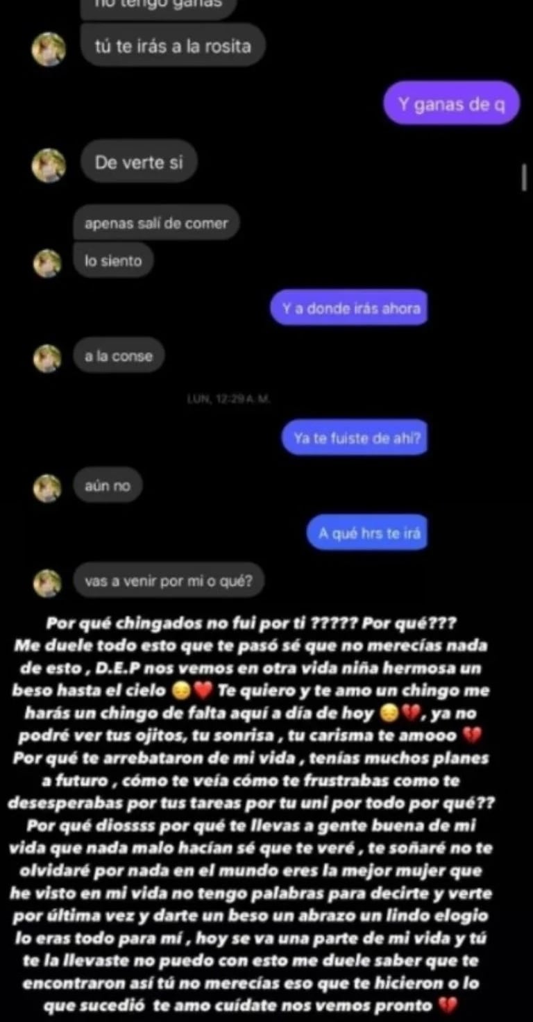 novio de Paola Andrea Bañuelos Flores
