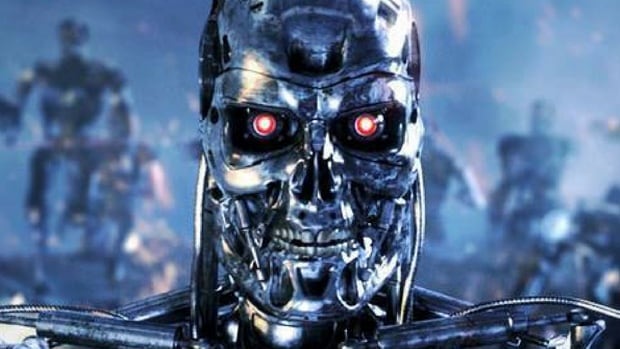 Escena de la película Terminator.