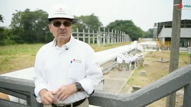 Octavio Romero, director de Pemex en Central de Rebombeo Cárdenas, Tabasco