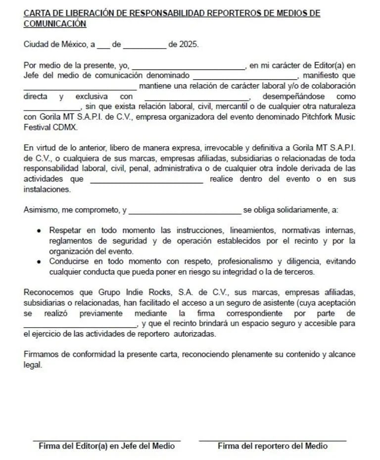 Pitchfork Music Festival 2025