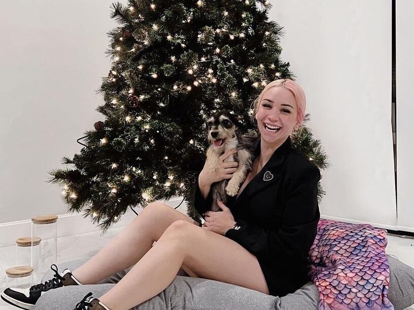 Daniela Rodrice, Tiko y su árbol de Navidad.