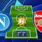 Napoli vs Arsenal: Pronóstico y posibles alineaciones del partido de la Champions League