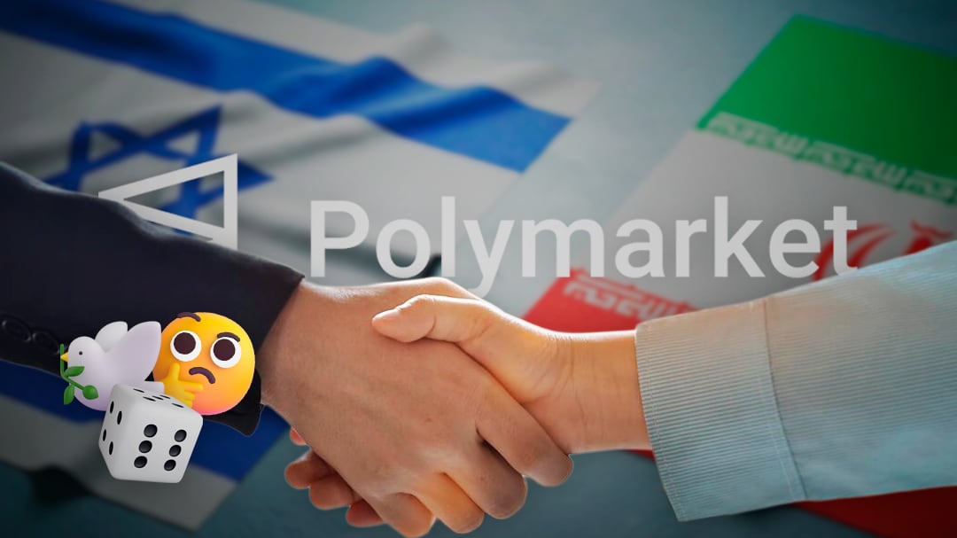 Apuestas en Polymarket anticipan acuerdo de paz con Irán