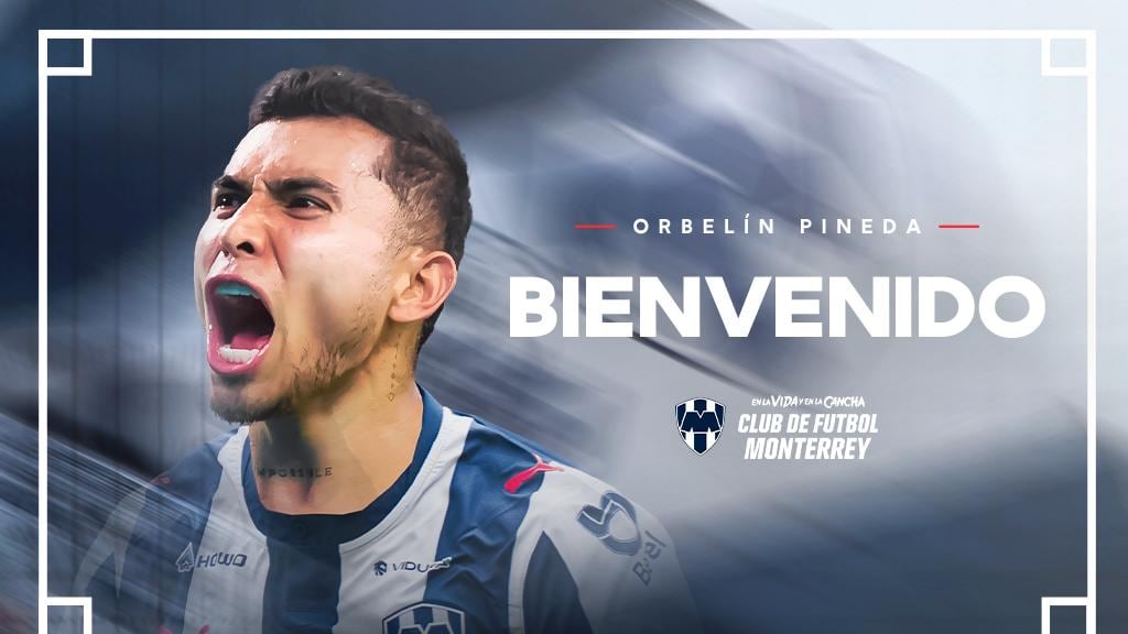 Orbelín Pineda regresa a la Liga MX con Rayados de Monterrey