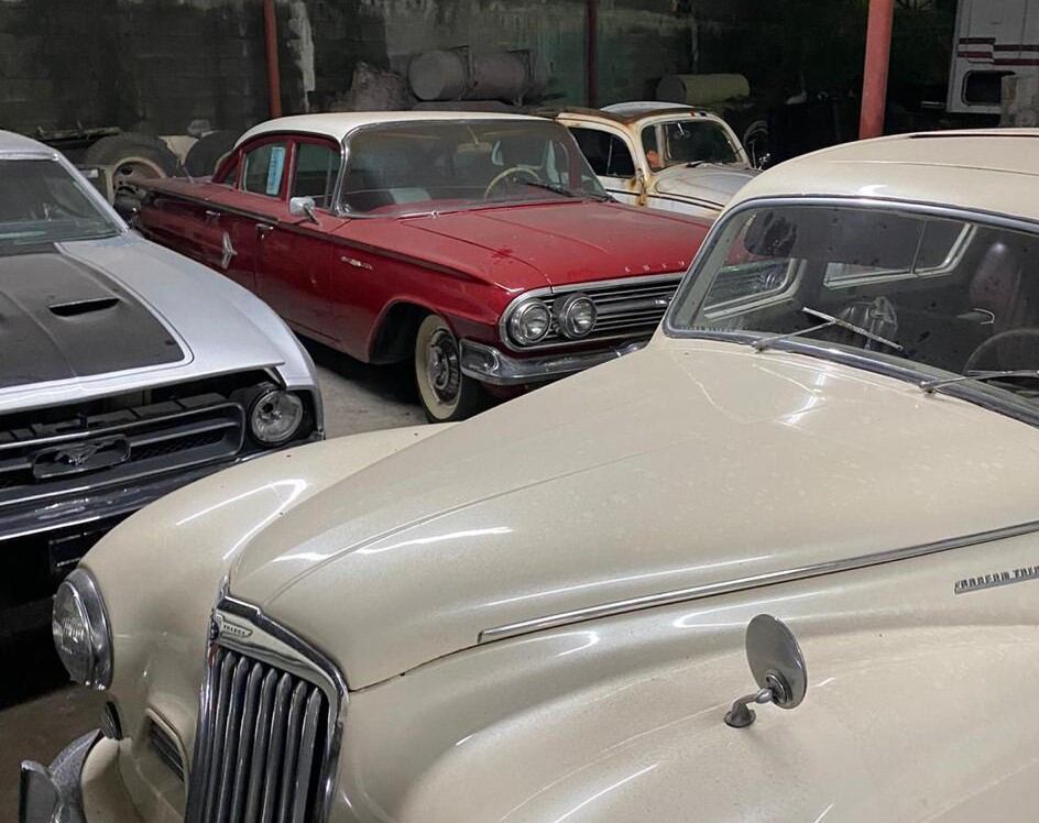 Colección de autos.