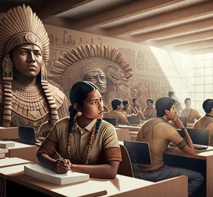 Inteligencia artificial muestra a un México sin conquista