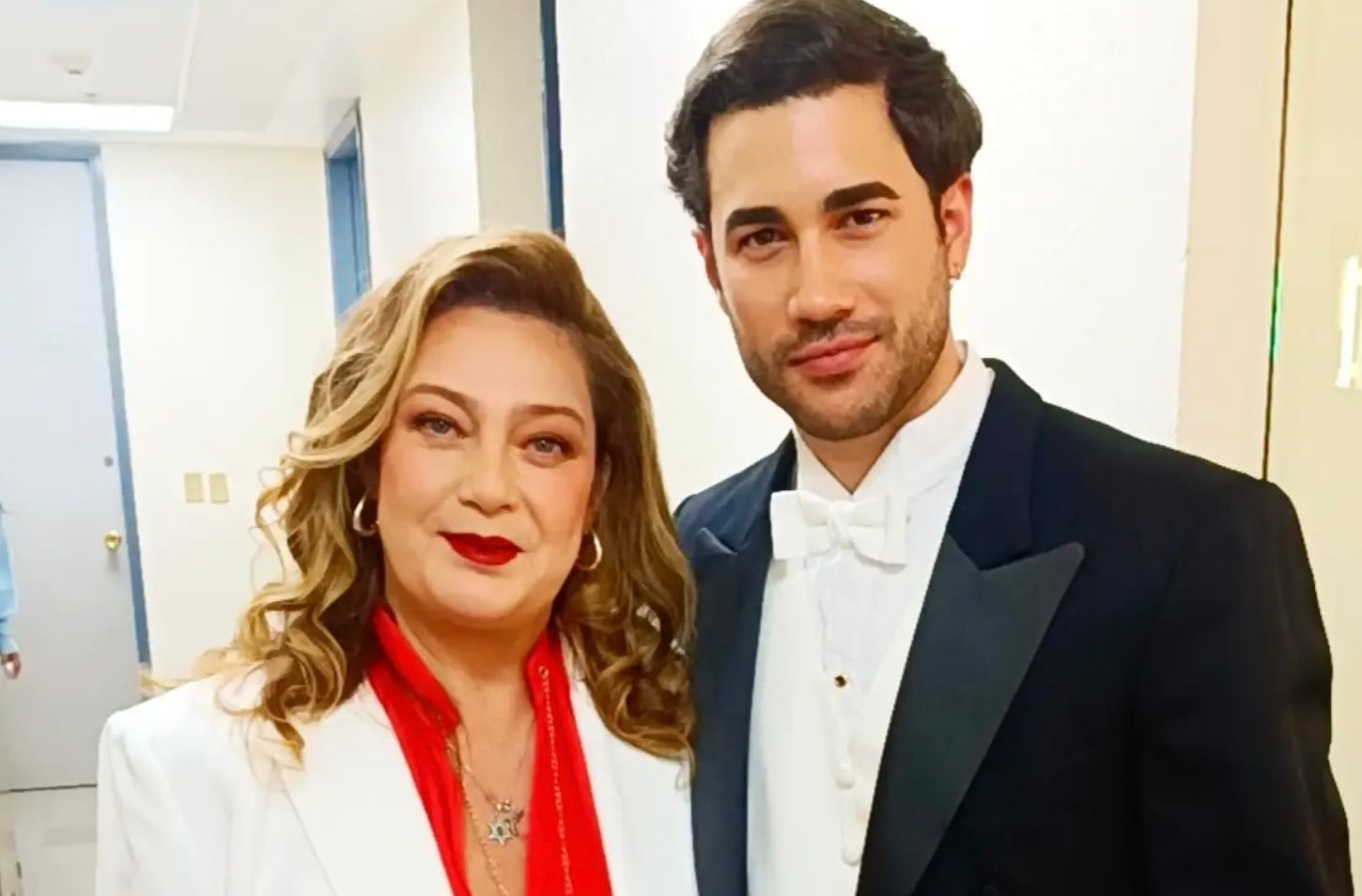 Diana Golden y Dario Duque, madre e hijo en La Pícara Soñadora