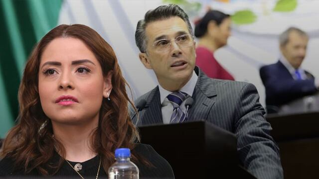 Maryfer Centeno y Sergio Mayer