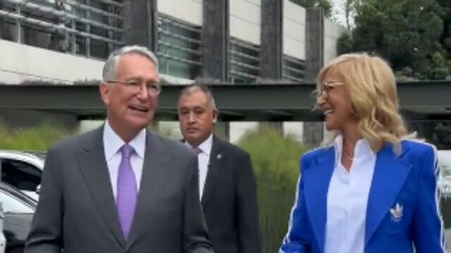 Ricardo Salinas Pliego y Adela Micha