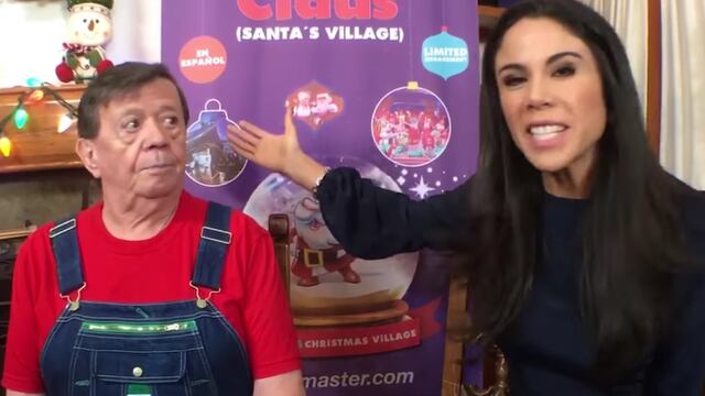 Chavelo y Paola Rojas