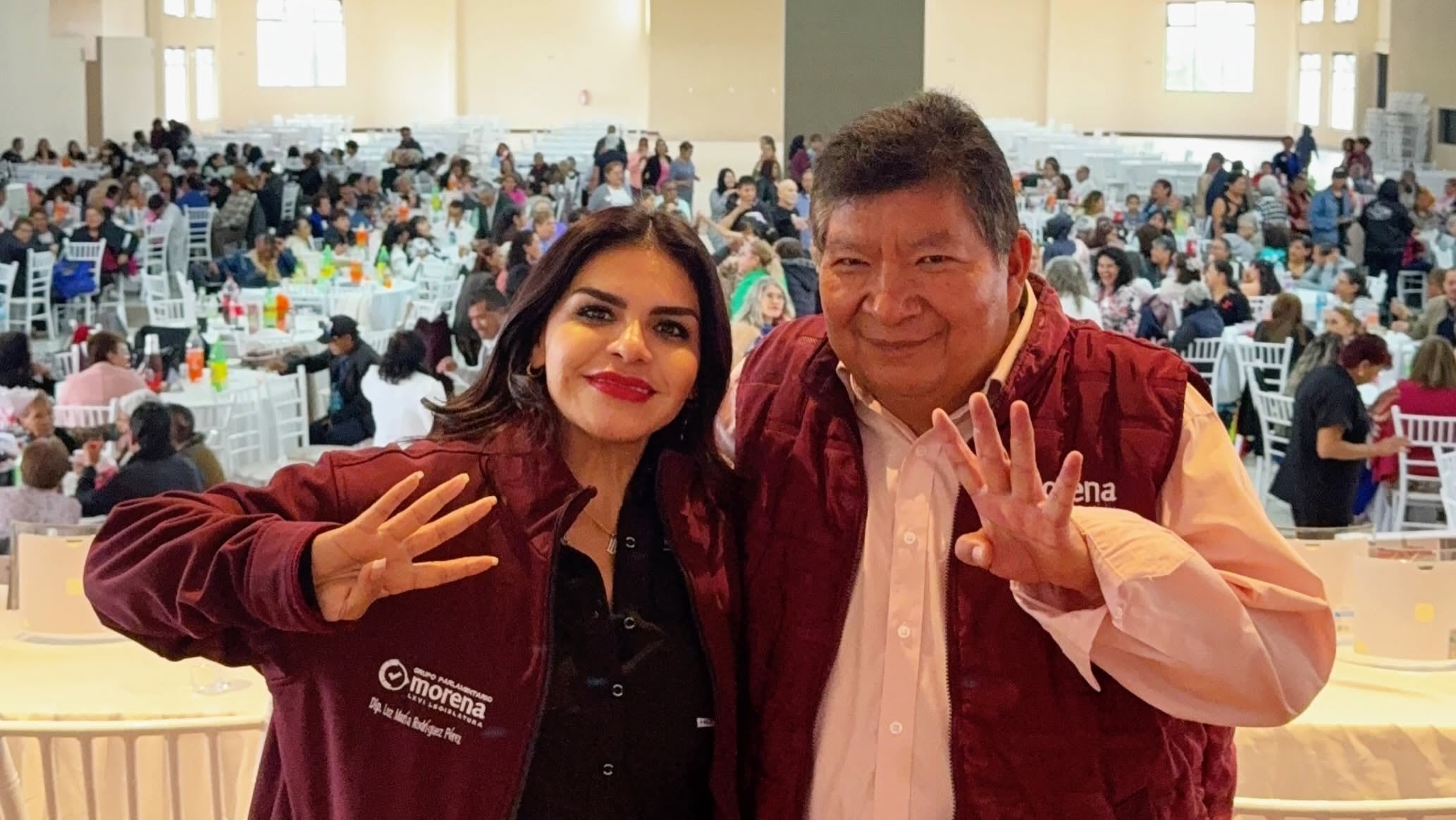 Luz María Rodríguez, diputada federal por Morena.