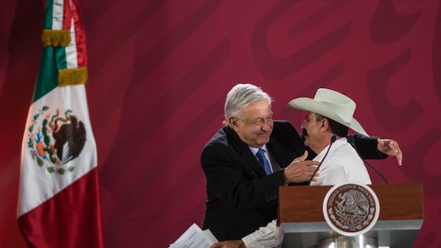 Jorge Zapata y AMLO