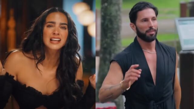 Poncho de Nigris hace llorar a Bárbara de Regil en Secretos de Parejas