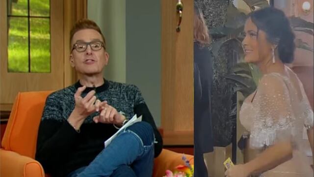 Daniel Bisogno y Salma Hayek