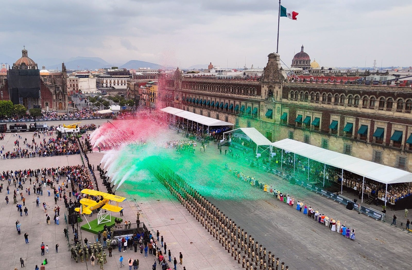 Desfile de la Revolución Mexicana el 20 de noviembre