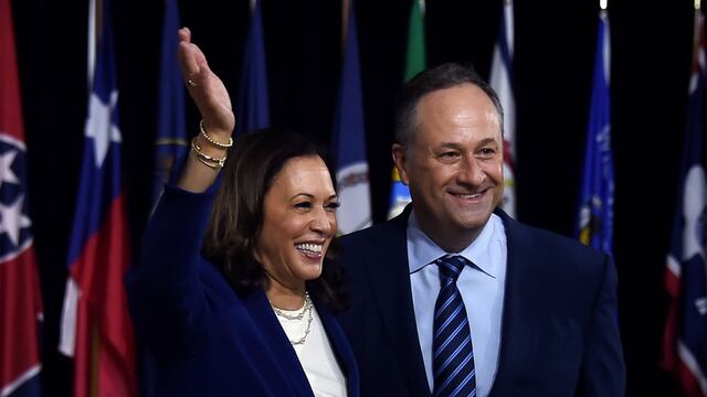 Kamala Harris y Doug Emhoff
