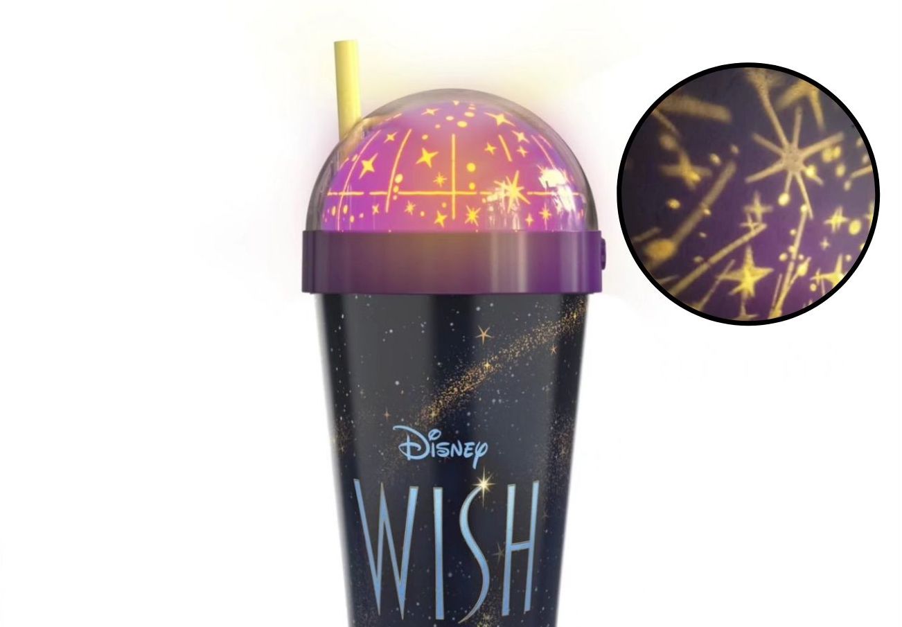 Así se ve el vaso coleccionable de Wish que venderá Cinépolis