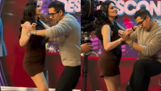 Luz Elena González devoró bailando bachata en Venga la Alegría, pero no podemos decir lo mismo de Capi Pérez