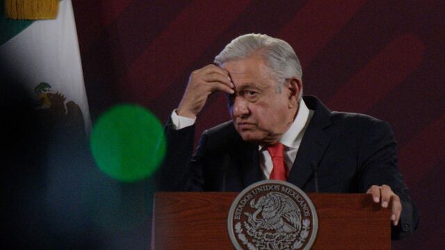 Andrés Manuel López Obrador, presidente de México, encabezó conferencia de prensa matutina en Palacio Nacional.