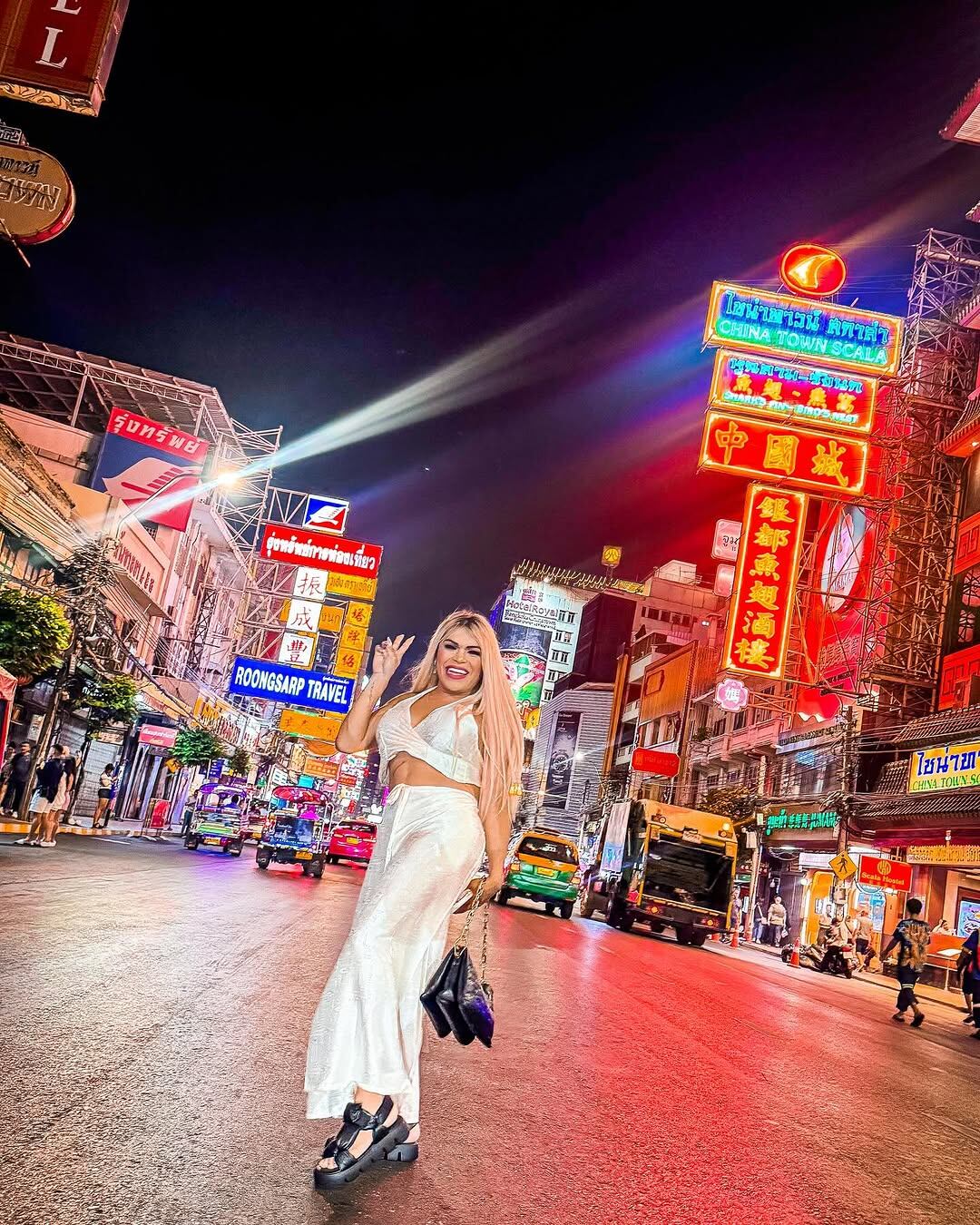 Wendy Guevara en Tailandia