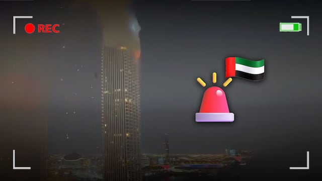 Ataque de Irán en Dubái: dron impacta torre en Creek Harbour