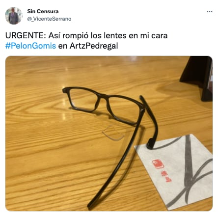 Héctor Suárez Gomís agrede a periodista