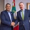 Diego Sinhue Rodríguez se reúne con el embajador Quirino Ordaz en España