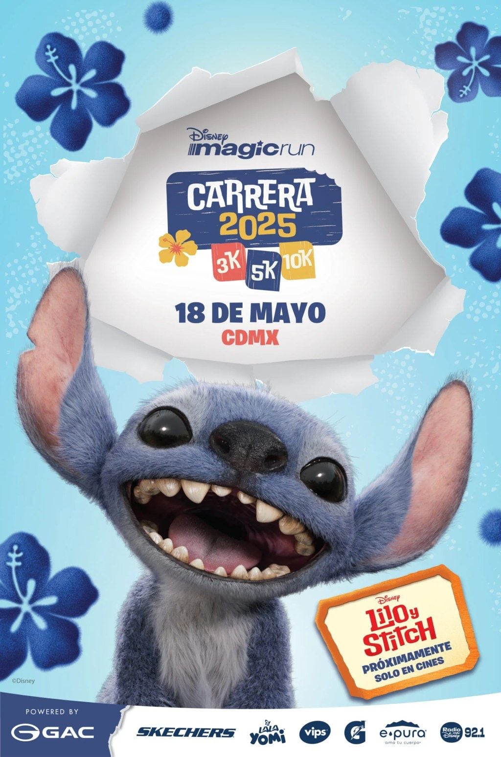 Carrera Disney Imagic Run de Lilo y Stitch