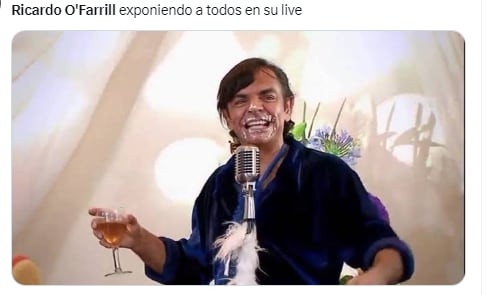 Meme sobre la polémica de Ricardo O'Farrill tras boda de Mau Nieto.
