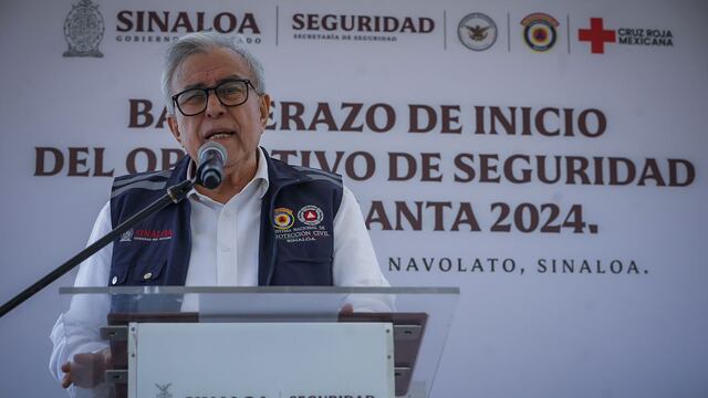 Rubén Rocha, gobernador de Sinaloa