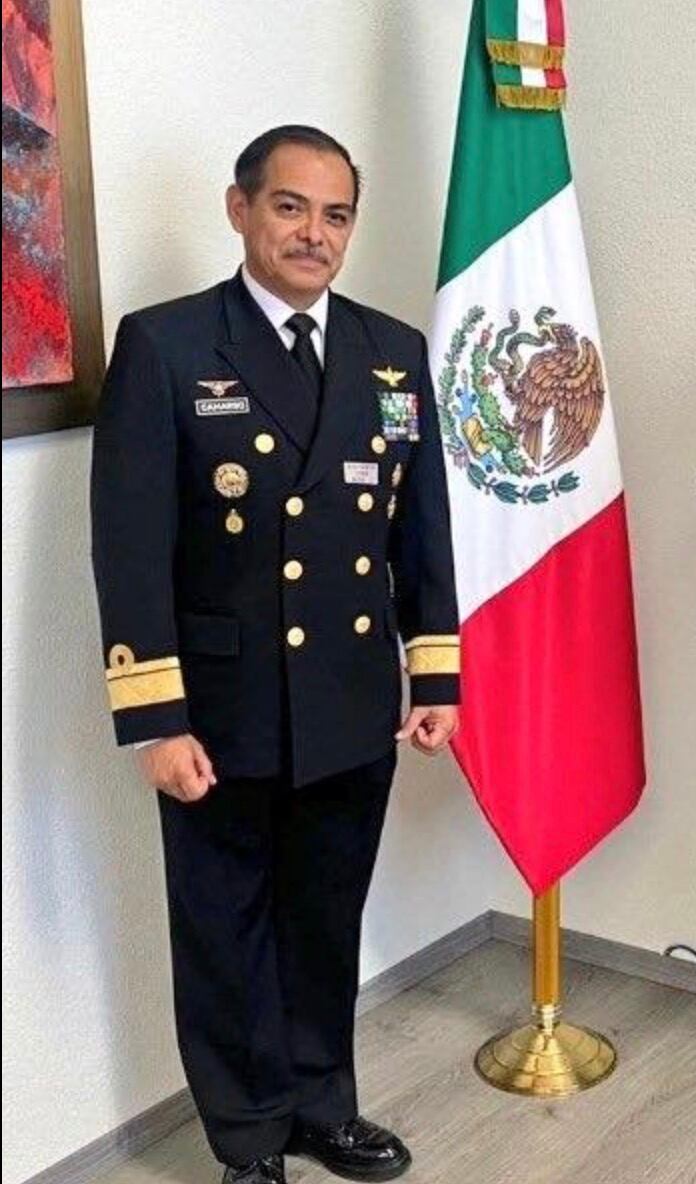Vicealmirante de la Marina Salvador Camargo Vivero señalado por huachicol fiscal