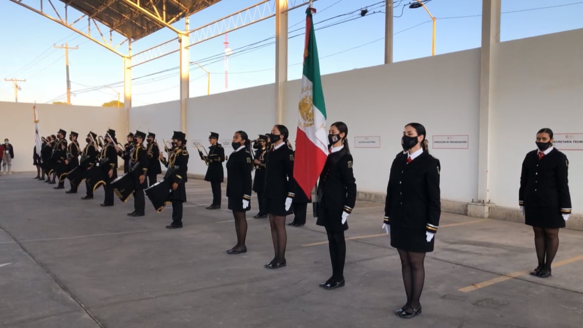 IEPC Durango, Honores a la Bandera