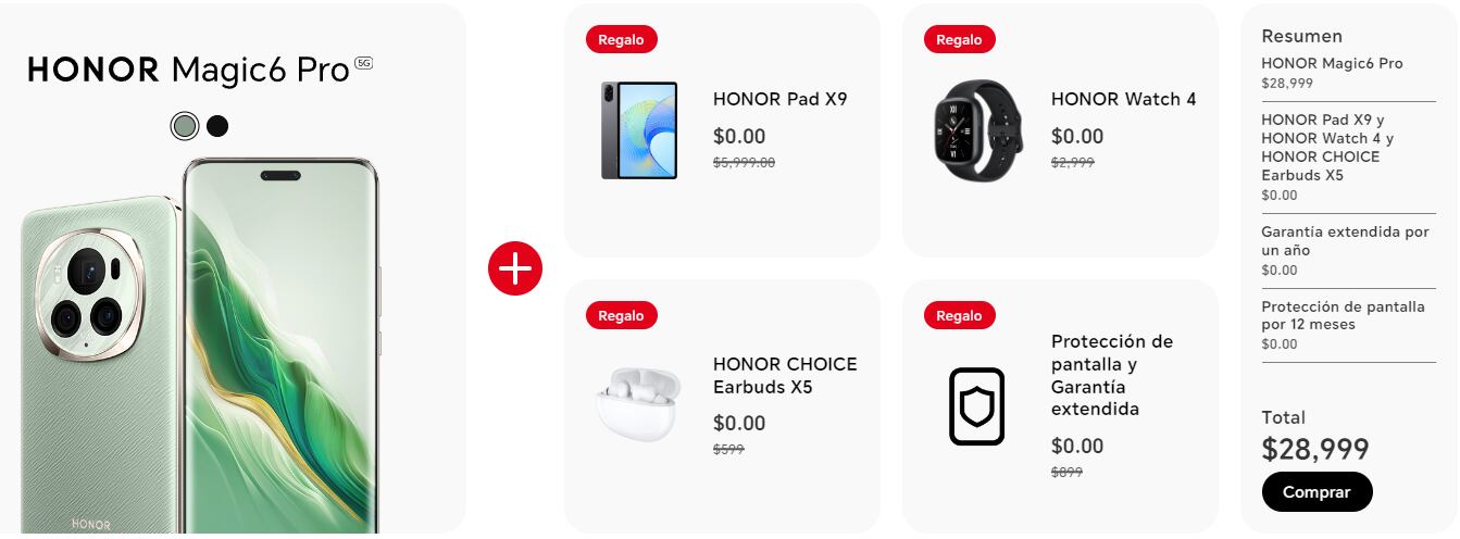 HONOR Magic6 Pro en el Hot Sale 2024