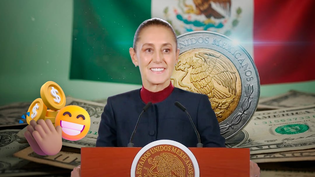 “Vamos bien”: Sheinbaum celebra fortaleza del peso en 17 por dólar