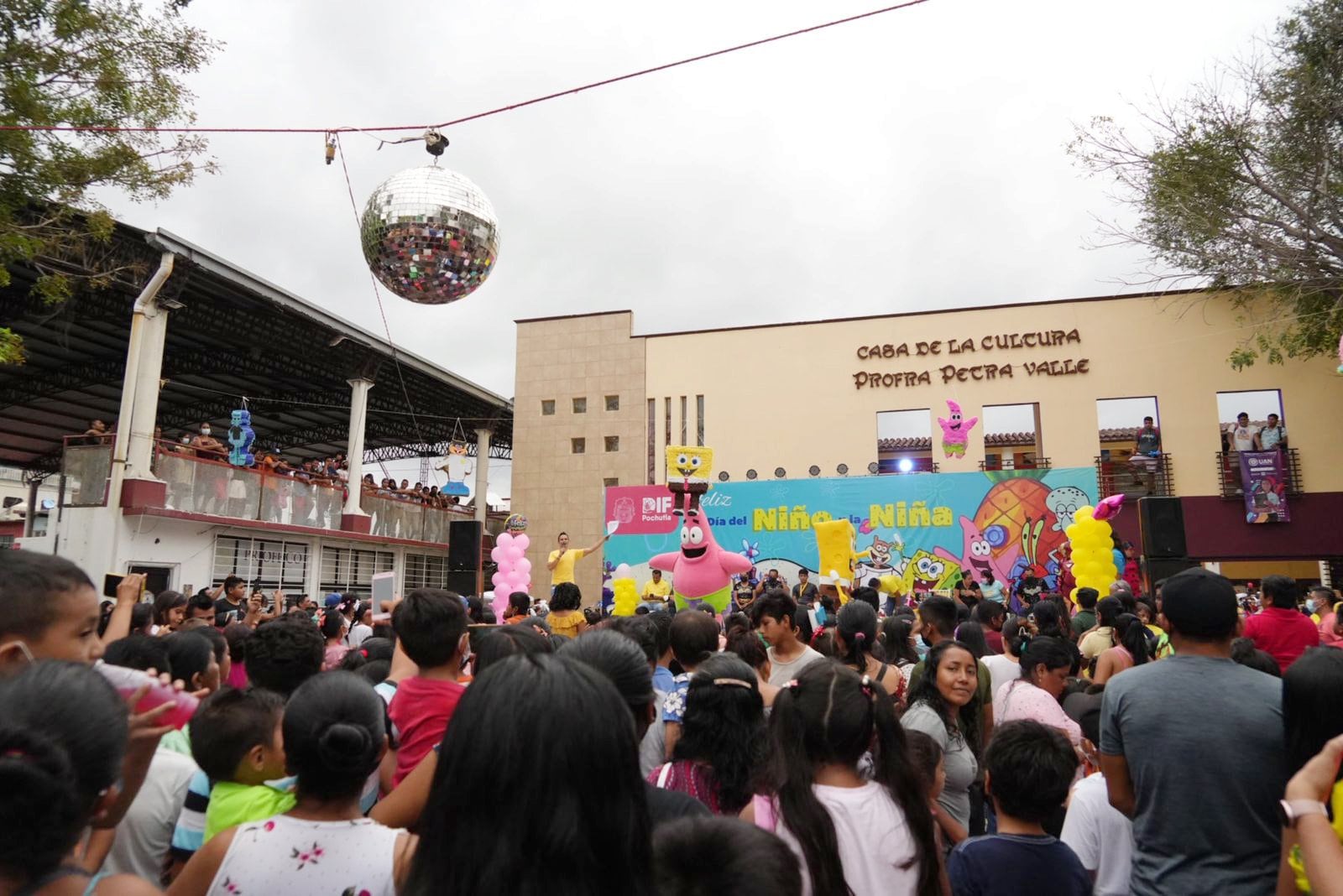 Actividades del Día del niño en Pochutla